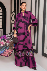 KP786-3 Piece Unstitched Digital Printed Airjet Lawn Suit